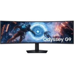 Monitor Gaming Ultrapanorámico Curvo Samsung Odyssey G9 G91F S49FG916EU 49'/ Dual QHD/ 1ms/ 144Hz/ VA/ Regulable en altura/ Negr