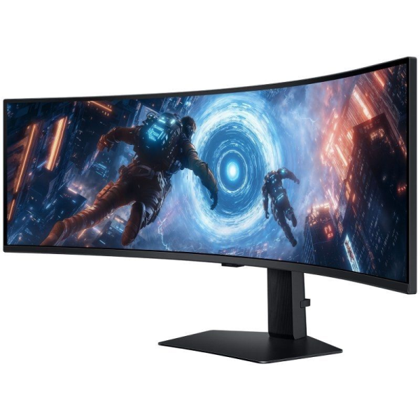 Monitor Gaming Ultrapanorámico Curvo Samsung Odyssey G9 G91F S49FG916EU 49'/ Dual QHD/ 1ms/ 144Hz/ VA/ Regulable en altura/ Negr