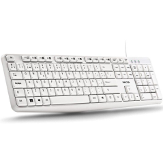 Teclado NGS Heritage HERITAGESPANISH/ Blanco