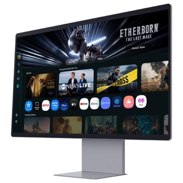 Smart Monitor Gaming Samsung M9 M90SF S32FM900SU 32'/ 4K/ 0.03ms/ 165Hz/ QD-OLED/ Multimedia/ Regulable en altura/ Smart TV/ Pla