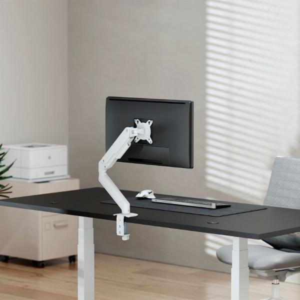 Soporte de Mesa con Contrapeso para Monitor Aisens DT32TSR-435/ Giratorio/ Inclinable/ hasta 9kg