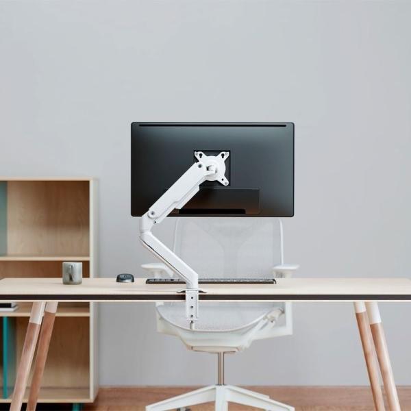 Soporte de Mesa con Contrapeso para Monitor Aisens DT32TSR-435/ Giratorio/ Inclinable/ hasta 9kg