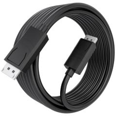 Cable DisplayPort 1.4 CCS 8K Aisens A149-1016/ DisplayPort Macho - DisplayPort Macho/ 60cm/ Negro