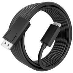 Cable DisplayPort 1.4 CCS 8K Aisens A149-1021/ DisplayPort Macho - DisplayPort Macho/ 4m/ Negro