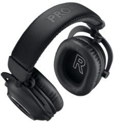 Auriculares Gaming Inalámbrico con Micrófono Logitech G Pro X 2/ Jack 3.5/ USB/ Negros