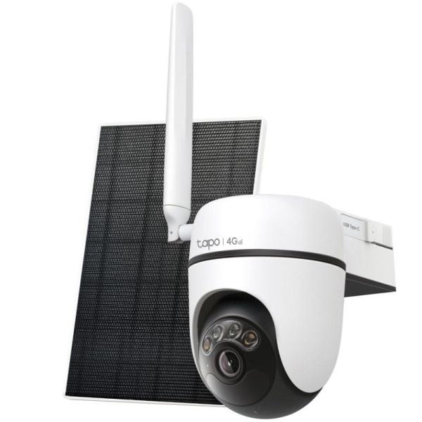 Cámara de Videovigilancia TP-Link Tapo C615G Kit/ Visión Nocturna/ Control desde APP/ Incluye Panel Solar