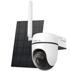 Cámara de Videovigilancia TP-Link Tapo C615G Kit/ Visión Nocturna/ Control desde APP/ Incluye Panel Solar