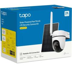 Cámara de Videovigilancia TP-Link Tapo C615G Kit/ Visión Nocturna/ Control desde APP/ Incluye Panel Solar