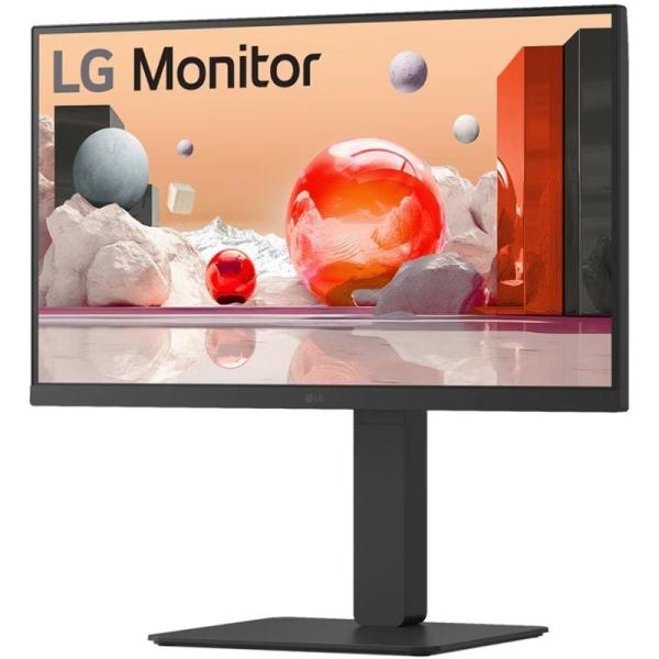 Monitor Profesional LG 24BA650-B 23.8'/ Full HD/ Multimedia/ Negro