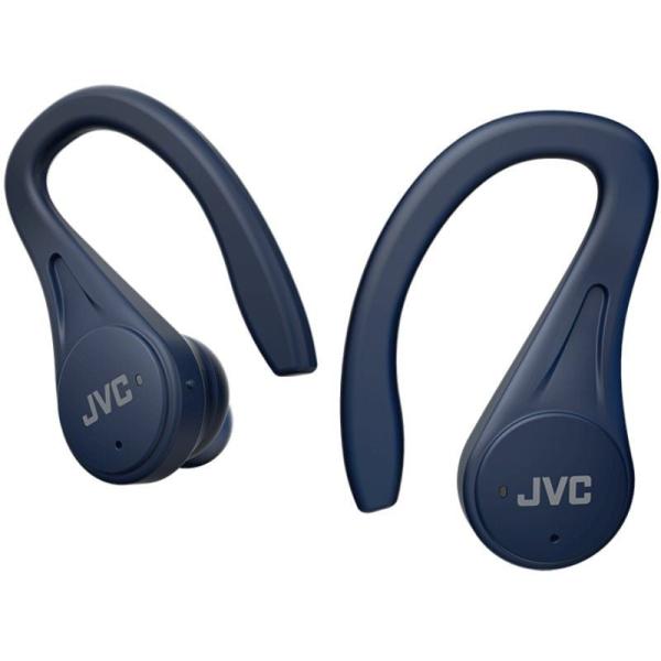 Auriculares Bluetooth JVC HA-EC25T con estuche de carga/ Autonomía 7.5h/ Azules