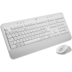 Teclado y Ratón Inalámbricos Logitech Signature MK650 Combo For Business/ Blanco