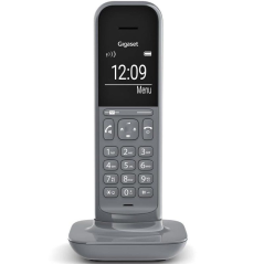 Teléfono Inalámbrico Gigaset CL390/ Pack DUO/ Gris