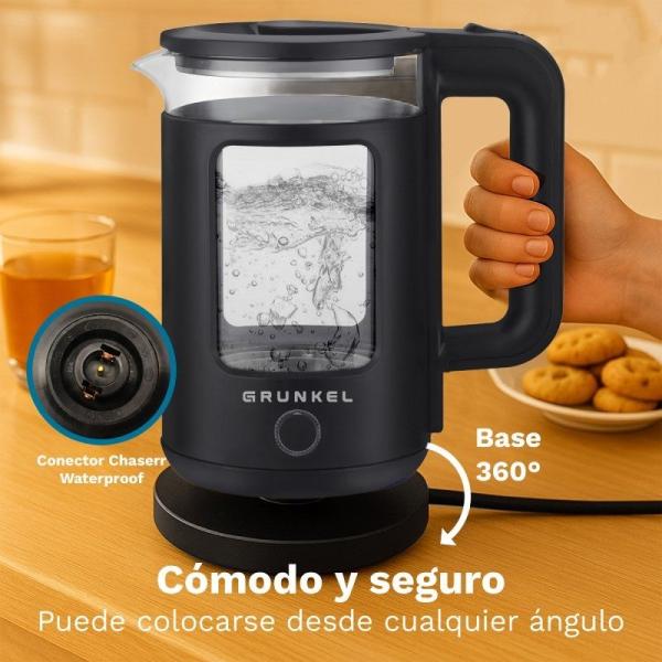 Hervidor de Agua HV-18CWPNG/ 1500W/ Capacidad 1.8L