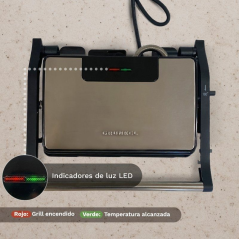 Grill Eléctrico Grunkel GRL-MARBLE/ 1000W/ Tamaño 230*145mm