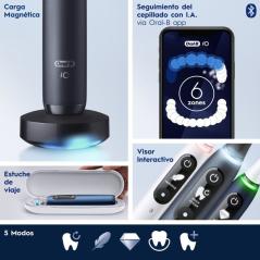 Cepillo Dental Oral-B iO Serie 7S/ Incluye 2 Recambios/ Azul