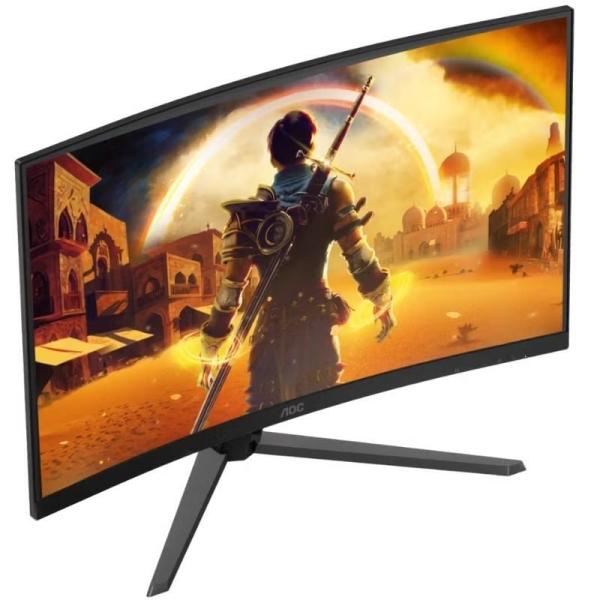 Monitor Gaming Curvo AOC C32G42ZE 34'/ Full HD/ 0.5ms/ 240Hz/ VA/ Negro