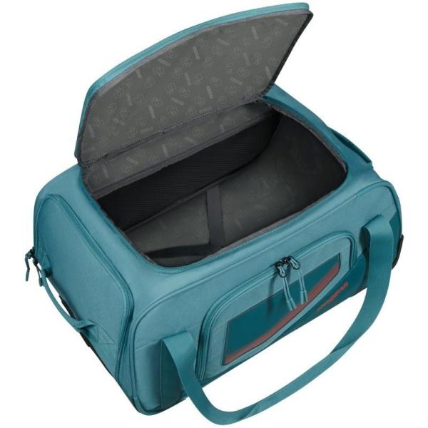 Bolsa de Viaje con Ruedas American Tourister City Racer S/ 55x35x25cm/ 2 Ruedas/ Azul Verdoso
