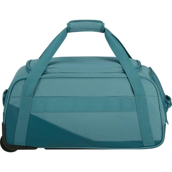 Bolsa de Viaje con Ruedas American Tourister City Racer S/ 55x35x25cm/ 2 Ruedas/ Azul Verdoso