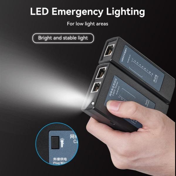 Tester Vention KEFB0 para RJ11-RJ12-RJ45