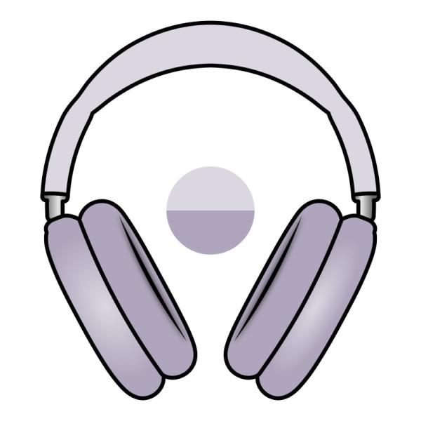 Auriculares Bluetooth Apple Airpods Max 2 USB-C/ Purpura