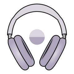 Auriculares Bluetooth Apple Airpods Max 2 USB-C/ Purpura