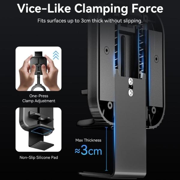 Soporte para Smartphone Vention KSNB0/ Negro