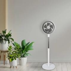 Ventilador de Pie Daewoo DW9001/ 80W/ 5 Aspas 25cm/ 3 Velocidades