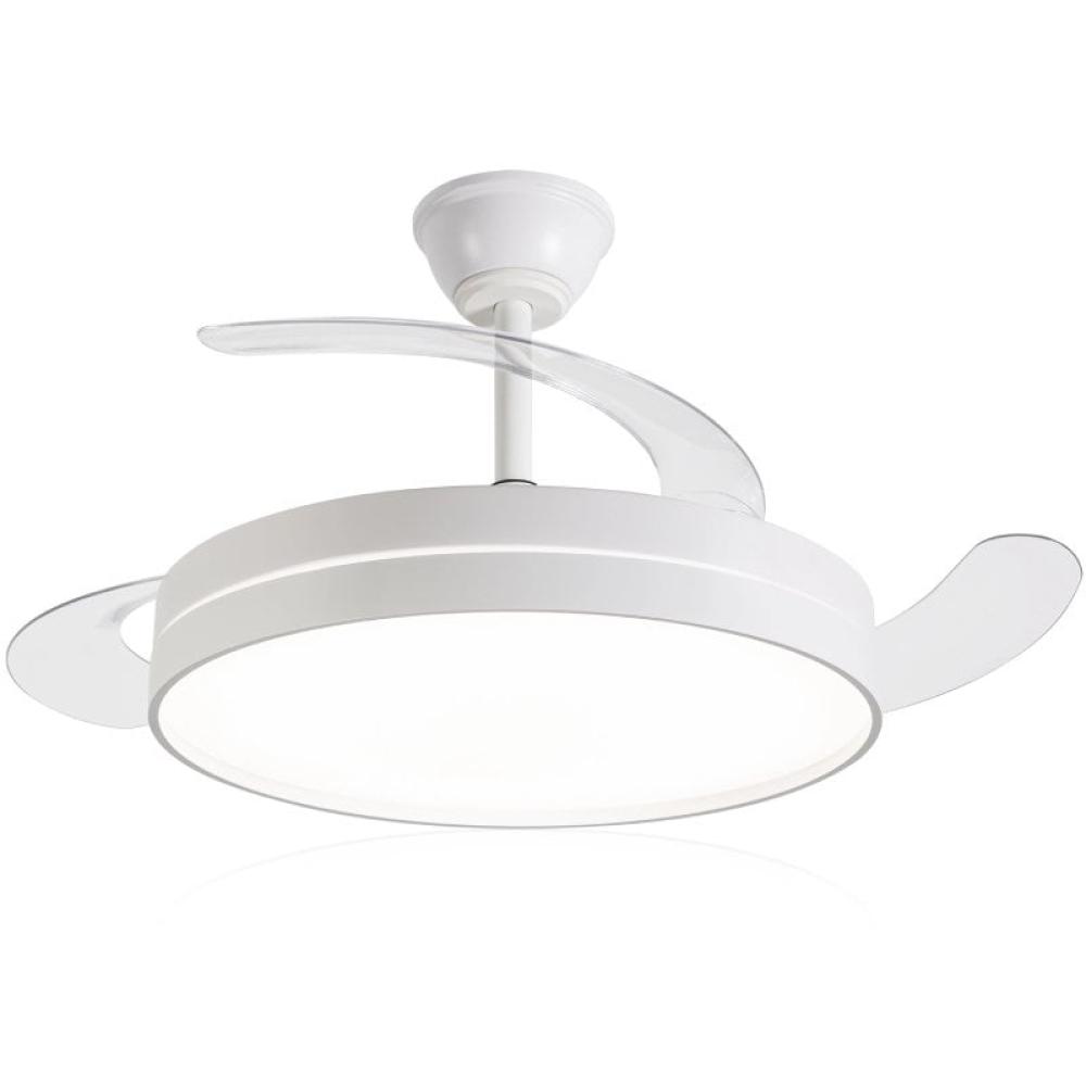 Ventilador de Techo Daewoo con aspas retráctiles DW5008/ 30W/ 3 Aspas/ 6 Velocidades