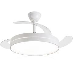 Ventilador de Techo Daewoo con aspas retráctiles DW5008/ 30W/ 3 Aspas/ 6 Velocidades