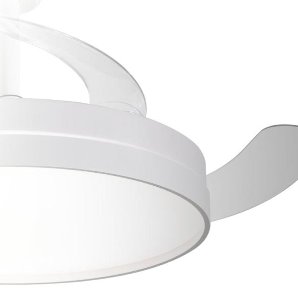 Ventilador de Techo Daewoo con aspas retráctiles DW5008/ 30W/ 3 Aspas/ 6 Velocidades