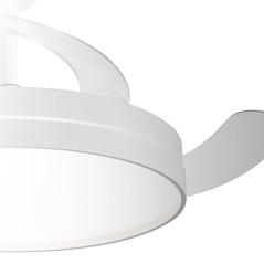Ventilador de Techo Daewoo con aspas retráctiles DW5008/ 30W/ 3 Aspas/ 6 Velocidades