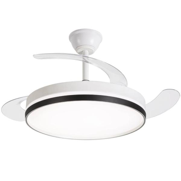 Ventilador de Techo Daewoo con aspas retráctiles DW5009/ 30W/ 3 Aspas/ 6 Velocidades