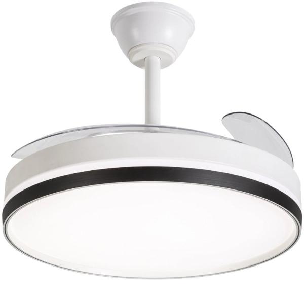 Ventilador de Techo Daewoo con aspas retráctiles DW5009/ 30W/ 3 Aspas/ 6 Velocidades