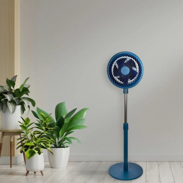 Ventilador de Pie Daewoo DW9005/ 80W/ 5 Aspas 25cm/ 3 Velocidades