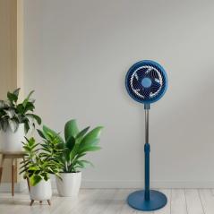 Ventilador de Pie Daewoo DW9005/ 80W/ 5 Aspas 25cm/ 3 Velocidades
