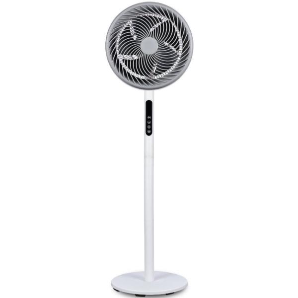 Ventilador de Pie Daewoo DW9008/ 90W/ 5 Aspas 25cm/ 3 Velocidades