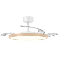 Ventilador de Techo Grunkel SKYWOOD42/ 30W/ 3 Aspas 106cm/ 6 Velocidades