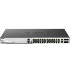 Switch D-Link DMS-3130-30TS 26 Puertos/ RJ-45 Gigabit 10Gbps/ PoE/ SFP