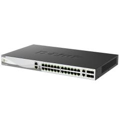 Switch D-Link DMS-3130-30TS 26 Puertos/ RJ-45 Gigabit 10Gbps/ PoE/ SFP