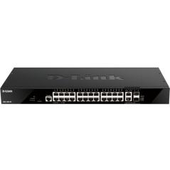 Switch Gestionable D-Link DGS-1520-28/E 24 Puertos/ RJ-45 10/100/1000/ SFP