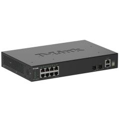 Switch Gestionable D-Link DGS-1530-10/E 8 Puertos/ RJ-45 Gigabit 10/100/1000/10G/ SFP