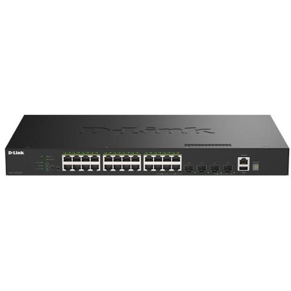 Switch Gestionable D-Link DGS-1530-28P/E 24 Puertos/ RJ-45 10/100/1000/ PoE/ SFP