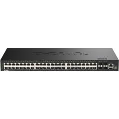 Switch Gestionable D-Link DGS-1530-52/E 48 Puertos/ RJ-45 10Gbps/ SFP/ PoE