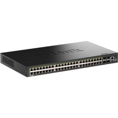 Switch Gestionable D-Link DGS-1530-52P/E 48 Puertos/ RJ-45 10/100/1000/ SFP/ PoE