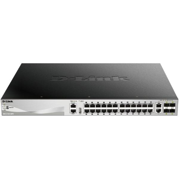 Switch Gestionable D-Link DGS-3130-30TS/E 26 Puertos/ RJ-45 10/100/1000/ SFP