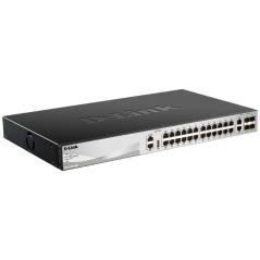 Switch Gestionable D-Link DGS-3130-30S/E 28 Puertos/ RJ-45 10/100/1000/ SFP