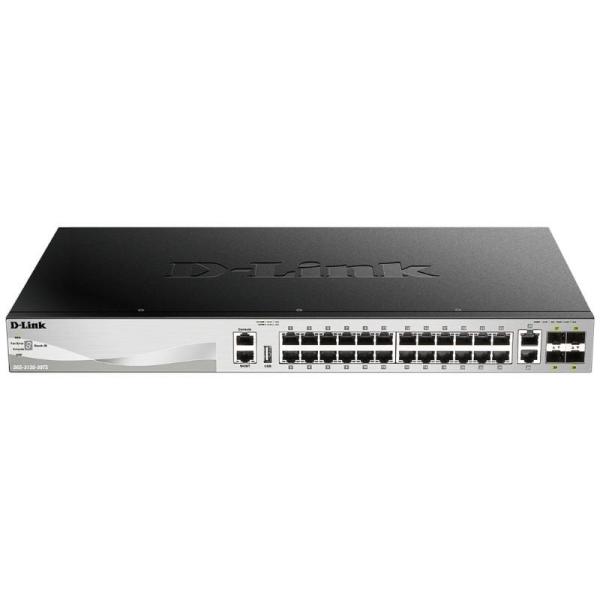 Switch Gestionable D-Link DGS-3130-30TS/E 24 Puertos/ RJ-45 10/100/1000/ SFP