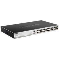 Switch Gestionable D-Link DGS-3130-30TS/E 24 Puertos/ RJ-45 10/100/1000/ SFP