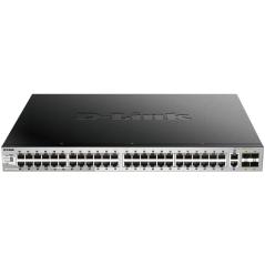 Switch Gestionable D-Link DGS-3130-54PS/E 50 Puertos/ RJ-45 10/100/1000/ SFP/ PoE