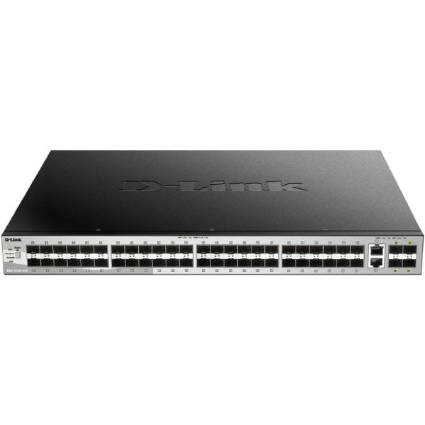 Switch Gestionable D-Link DGS-3130-54S/E 2 Puertos/ RJ-45 10Gbps/ SFP/ PoE
